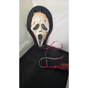 Fun World Adult Bleeding Ghost Face Mask